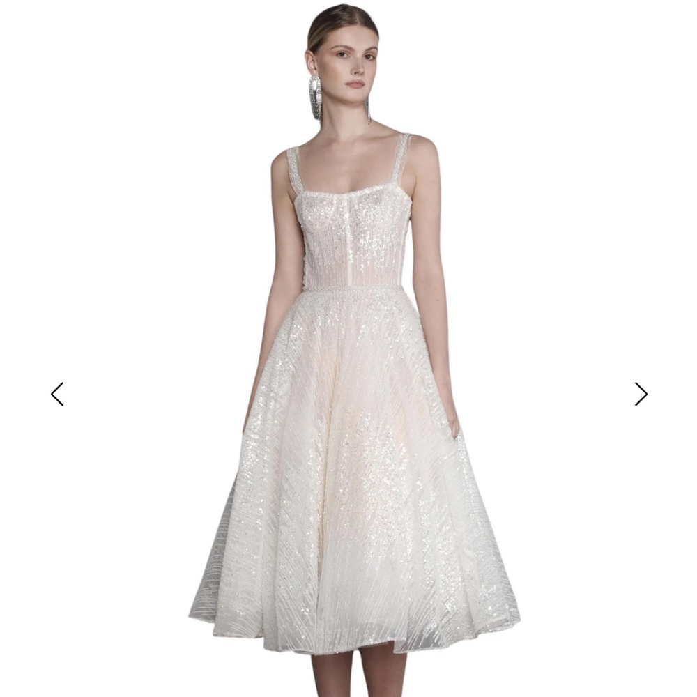 BRONX AND BANCO - MADEMOISELLE BRIDAL MIDI DRESS